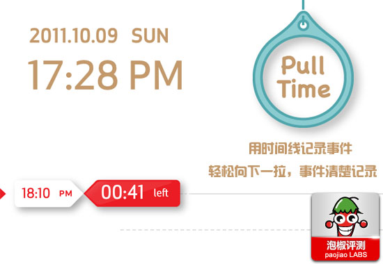 《Pull Time 2》iPhone最酷的時間管理軟件評測  