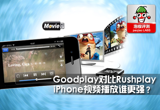 iPhone視頻播放器:Goodplayer對比Rushplayer  