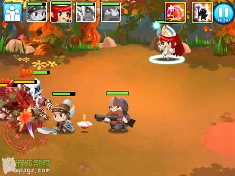 史詩戰役 《史詩戰役攻略》第一章:和平森林圖文攻略(iphone版)