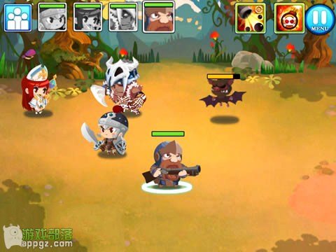 史詩戰役 《史詩戰役攻略》第一章:和平森林圖文攻略(iphone版)