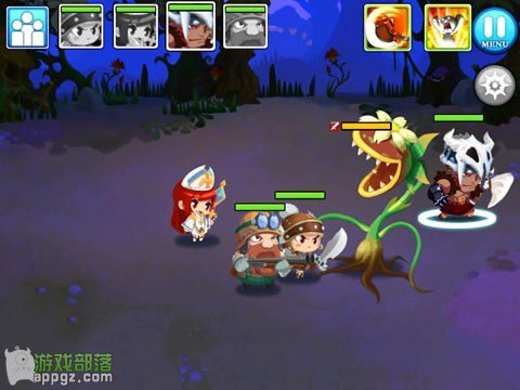 史詩戰役 《史詩戰役攻略》第一章:和平森林圖文攻略(iphone版)