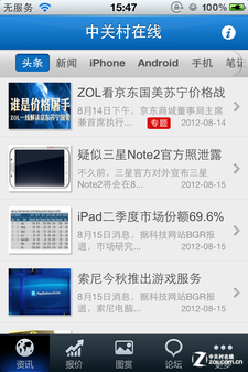 中關村在線iphone版