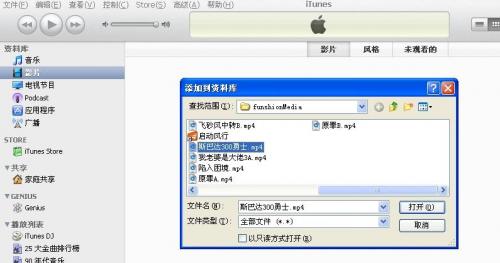 風行高清電影導入iPad教程 &nbsp