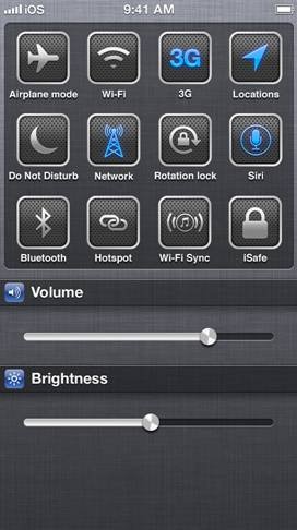 iOS 7概念設計再曝光:鎖屏界面可編輯短信