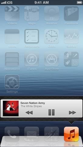 iOS 7概念設計再曝光:鎖屏界面可編輯短信