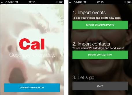 Any.DO推出iOS智能日歷應用Cal &nbsp