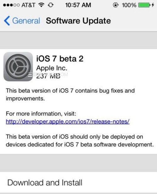 ios7 beta2更新了哪些新功能  &nbsp教程