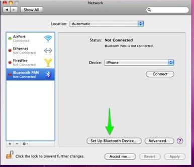 iphone通過藍牙共享網絡教程  