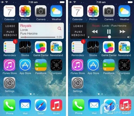 iOS7完美越獄插件MiniPlayer插件有什麼用? 
