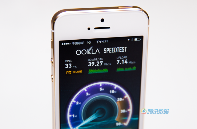移動4G版iPhone 5s/5c上手:速度改變體驗