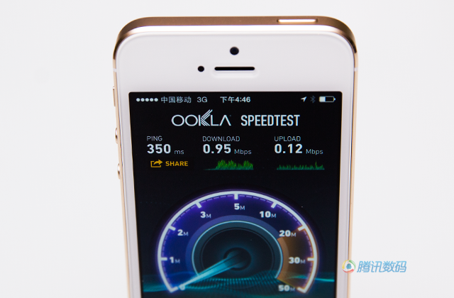 移動4G版iPhone 5s/5c上手:速度改變體驗