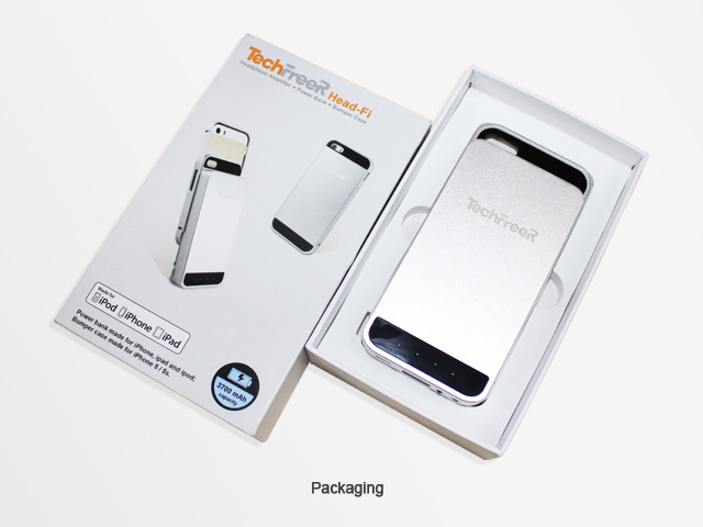 iPhone多功能殼:便攜耳機放大器+移動電源