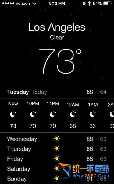 iOS8 Beta3天氣應用增加了什麼？ &nbsp