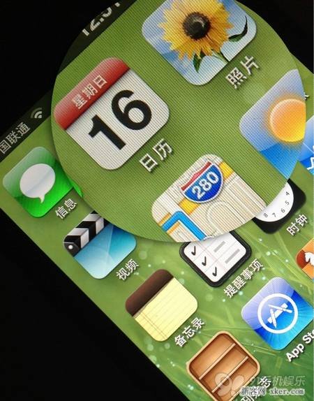 如何鑒別iphone 5s是不是豎紋屏?_新客網