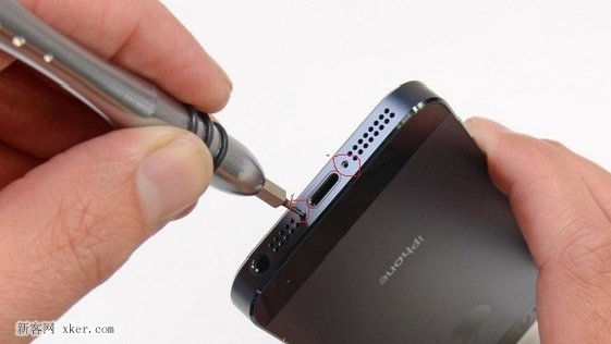 開蓋清理iphone 5圖文教程  