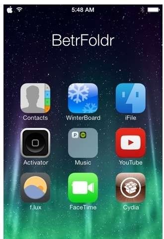 iOS7越獄插件Betrfoldr怎麼設置?  