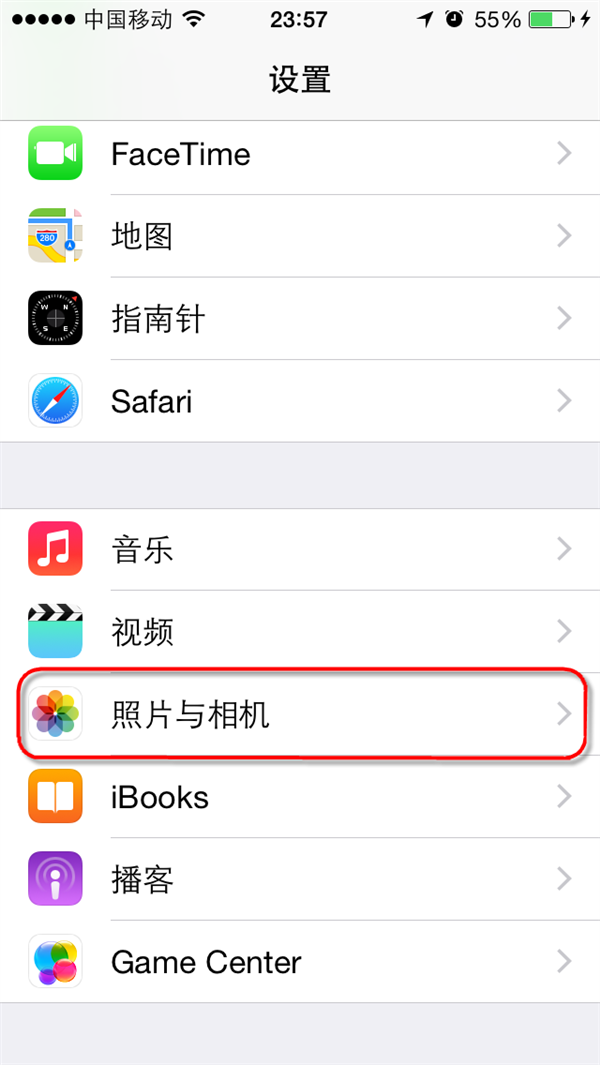 iOS8如何讓相機拍攝時顯示網格線 &nbsp