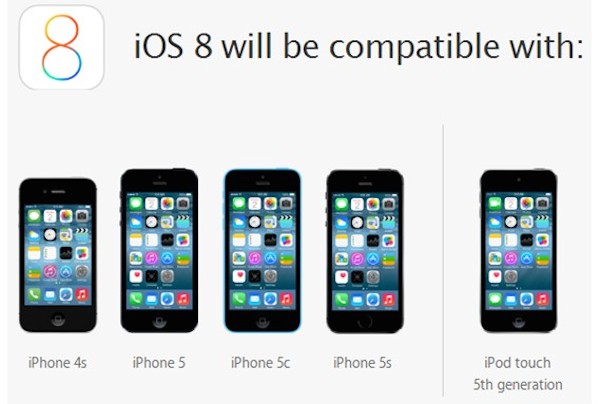 iPhone4可以升級iOS8嗎 &nbsp