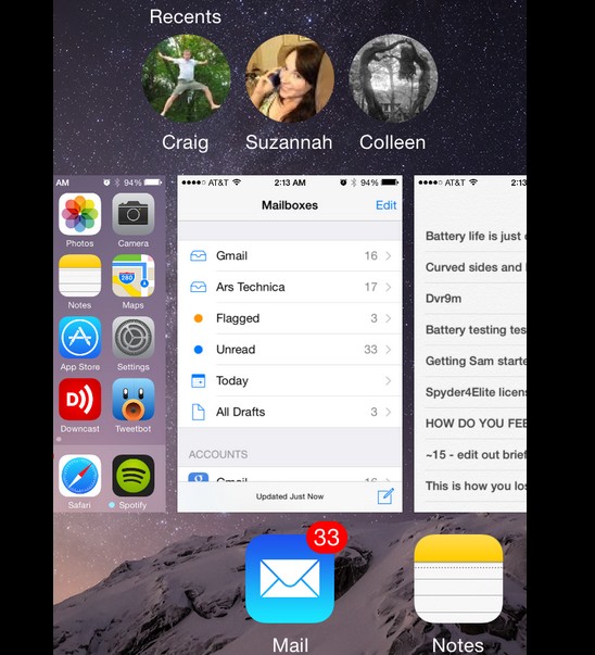 iPhone 4S運行iOS 8 (1)