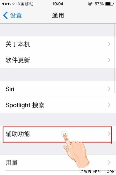 iPhone輕松轉換灰度顯示方法 &nbsp