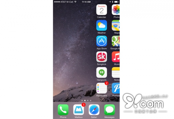 iOS8空白主屏功能怎麼用？ &nbsp