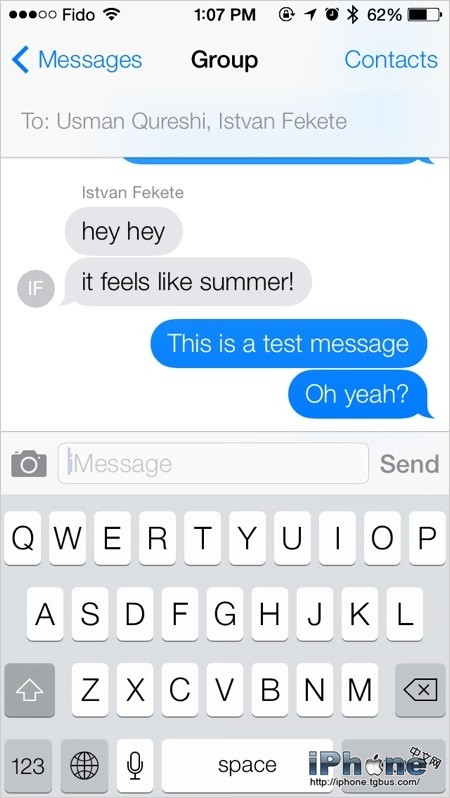OS X Yosemite中怎麼管理IMessage群組對話？ &nbsp