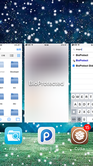 iPhone5s iOS8越獄插件BioProtect詳解