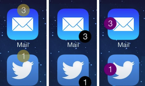 iOS7角標如何修改 &nbsp
