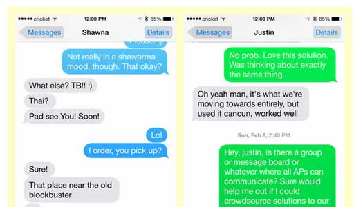 iPhone發送的信息有“綠”有“藍”是怎麼回事?  