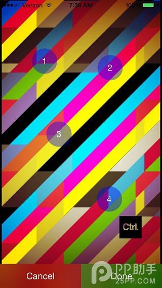 Picture Passcode可將密碼隱藏在圖片下  