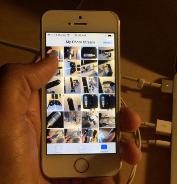 體驗iOS9照片應用下滑取消預覽 &nbsp