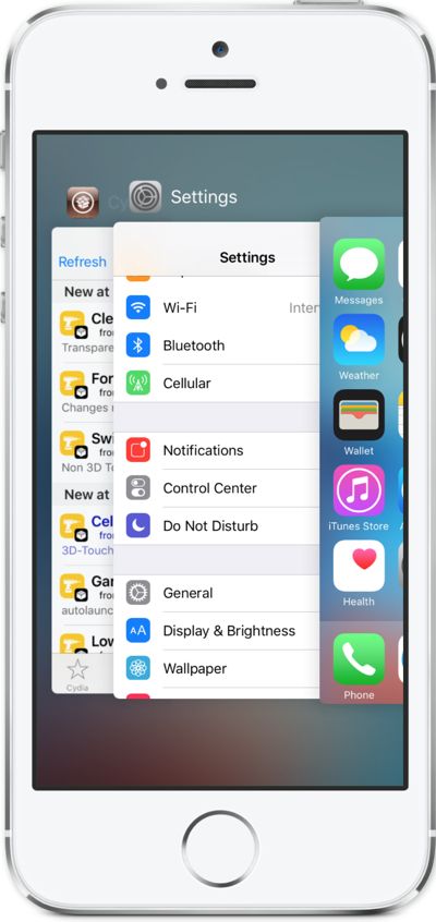 非3D Touch設備也能手勢切換應用 &nbsp