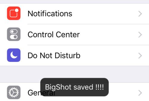 iPhone越獄插件BigShotJb：實現滾動截圖 &nbsp