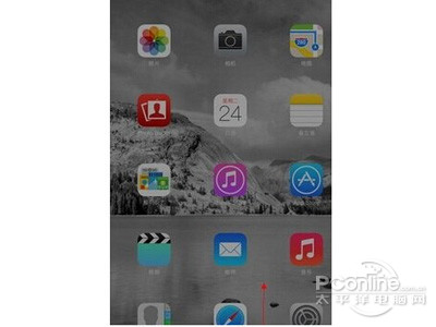 ios7控制中心怎麼打開 ios7控制中心怎麼打開