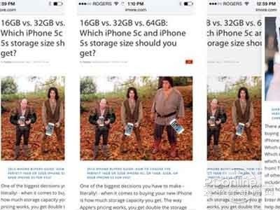 三、在Safari浏覽器中的手勢 三、在Safari浏覽器中的手勢