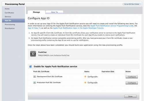 iOS開發如何實現消息推送機制