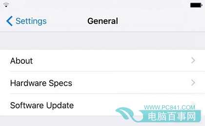 如何查看iPhone6s硬件規格?iPhone6s硬件規格查看教程