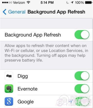 蘋果ios7耗電怎麼辦:9個省電小竅門輕松解決