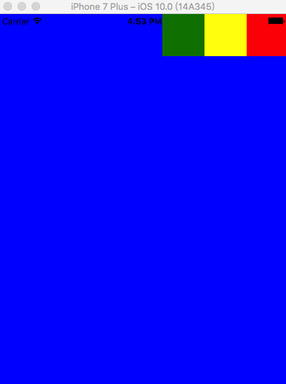 水平方向,起點在右