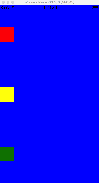 伸縮項目會平均分布在行內,兩端保留一半的空間