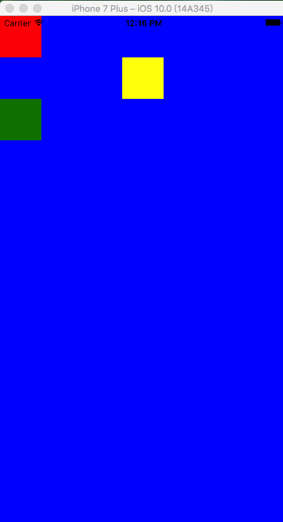 項目以側軸的中心為參照