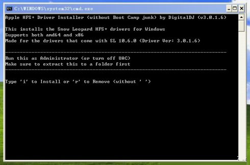 如何在PC機上讀取MAC系統HFS+U 盤/移動硬盤