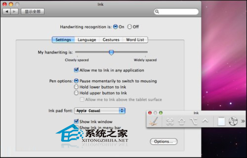 MAC系統Ink選項功能解析