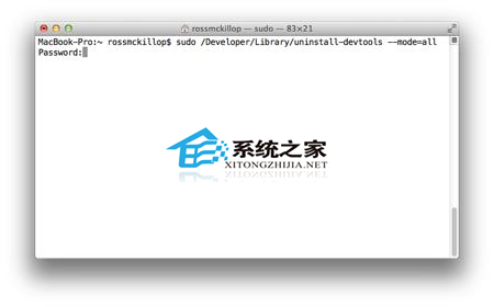 MAC卸載刪除Xcode開發軟件的技巧