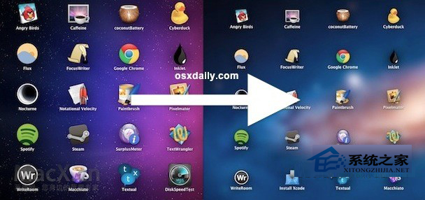 MAC下設置Launchpad應用圖標大小的方法