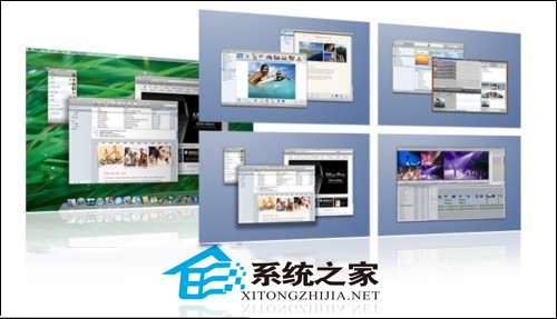 MAC中如何把桌面上分散的程序整理到spaces中