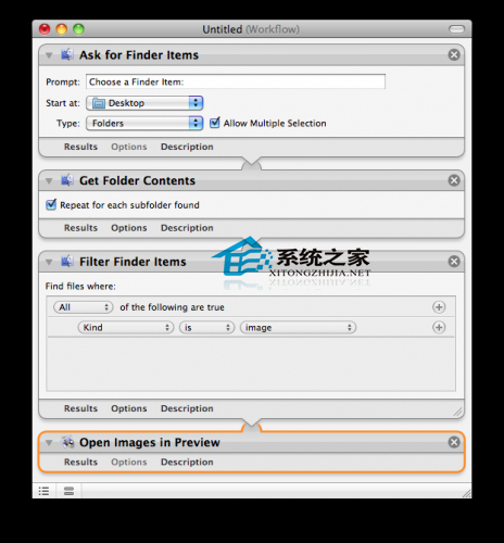 MAC如何使用預覽快速找到指定目錄下的圖片