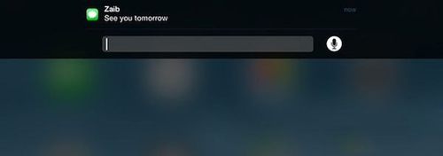 iOS9隱藏技能:第三方應用消息快捷回復