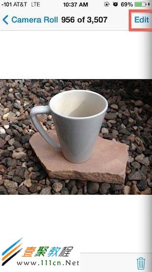 照片的查看界面