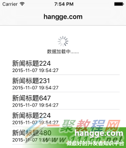 原文:Swift - UIRefreshControl下拉時,刷新時分別使用不同的描述文字